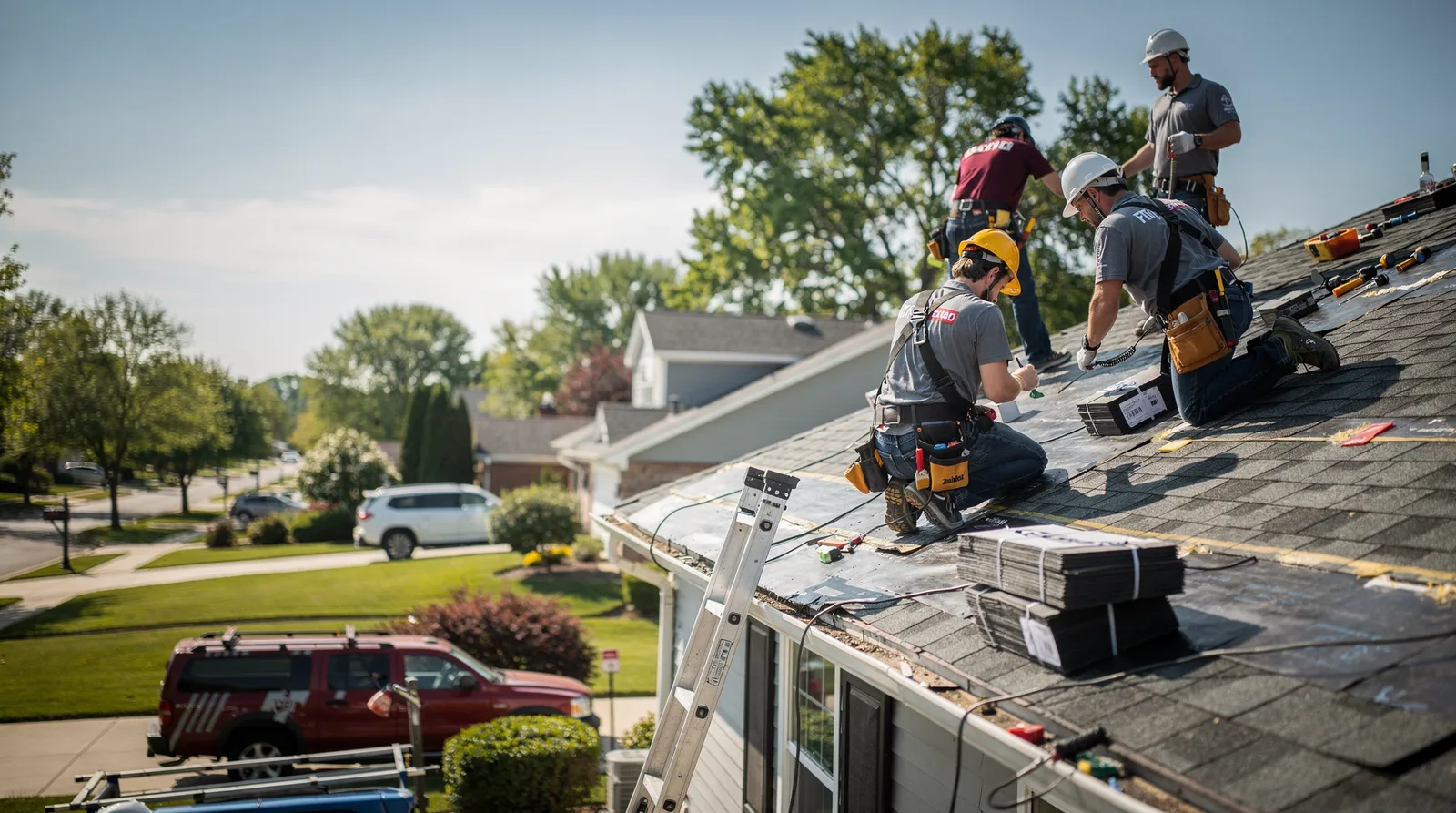 Roof Repair in Wheelock, TX around you